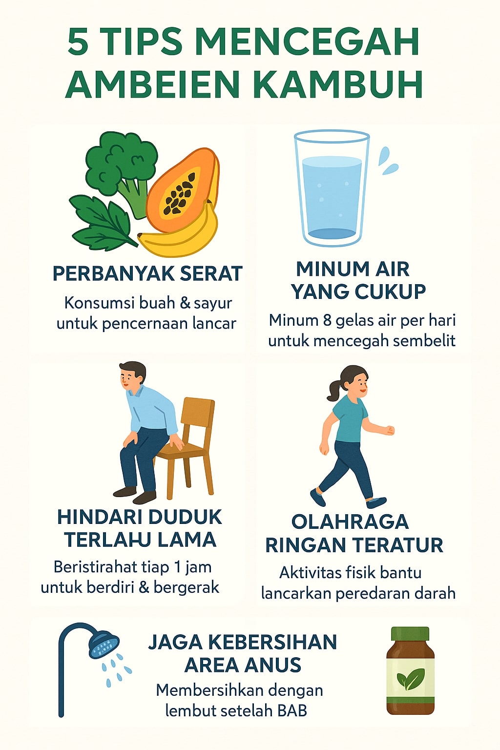 infografis obat ambeien alami
