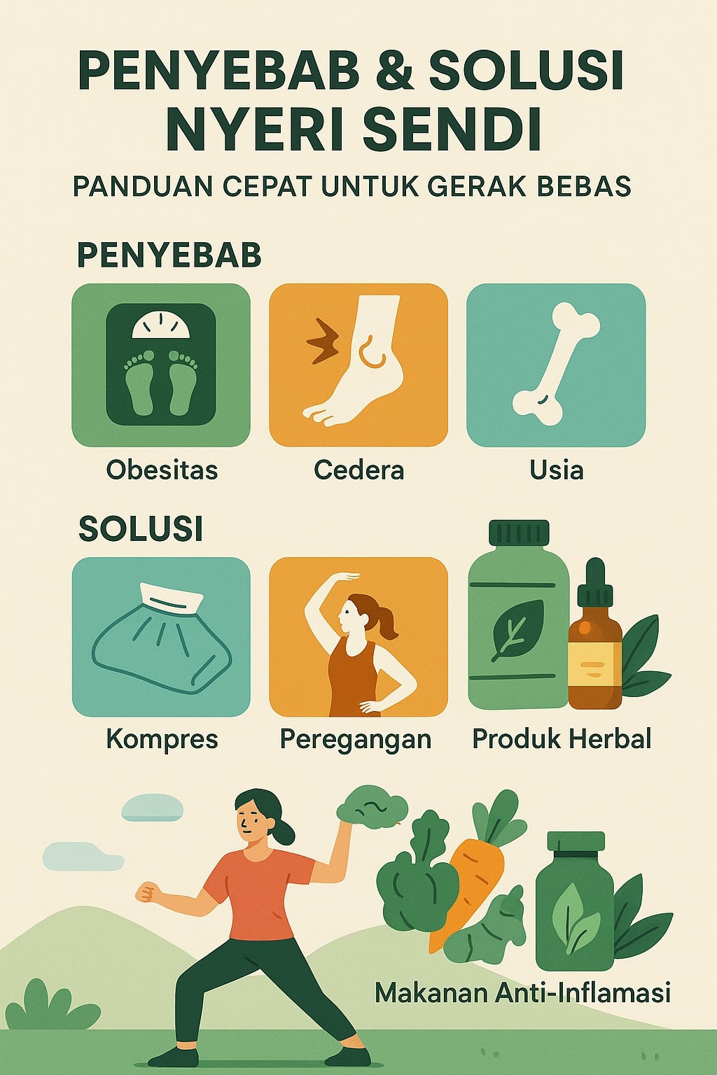 infografis obat herbal nyeri send