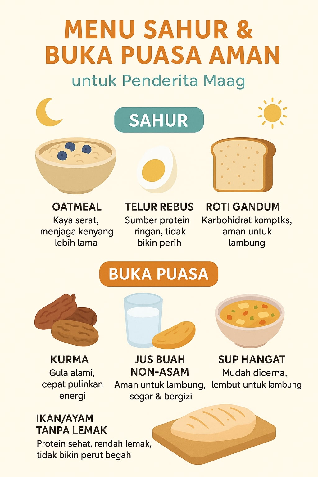 infografis tips puasa penderita maag