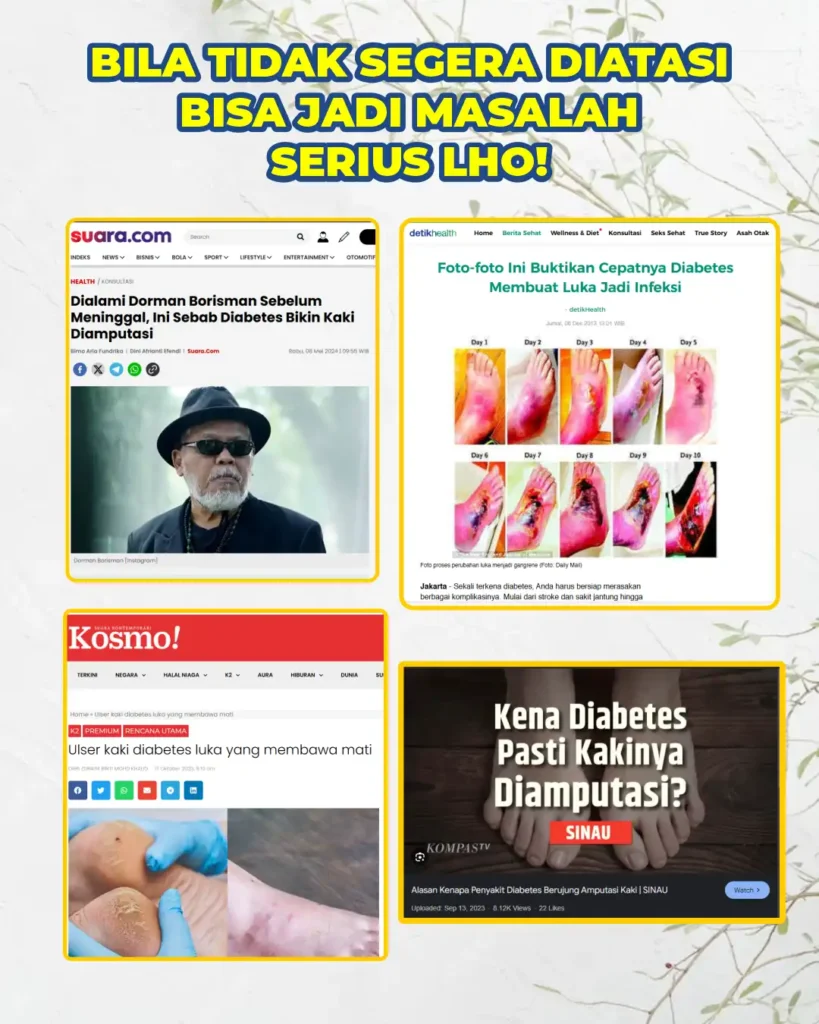 masalah serius luka diabetes