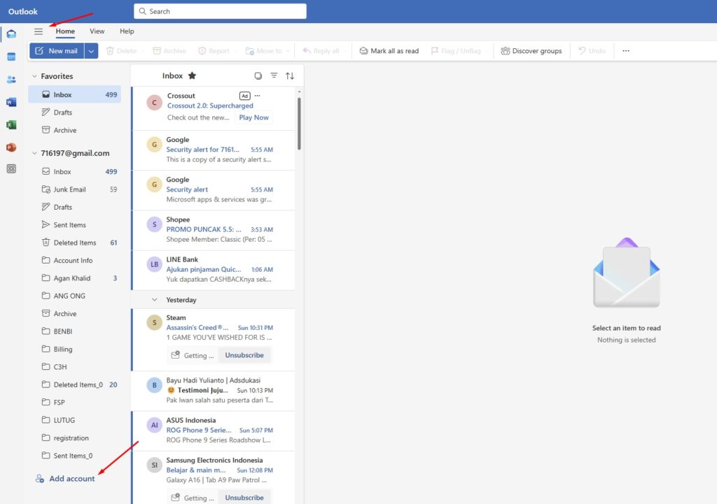 Cara membuka email naturafit 5 Screenshot 22