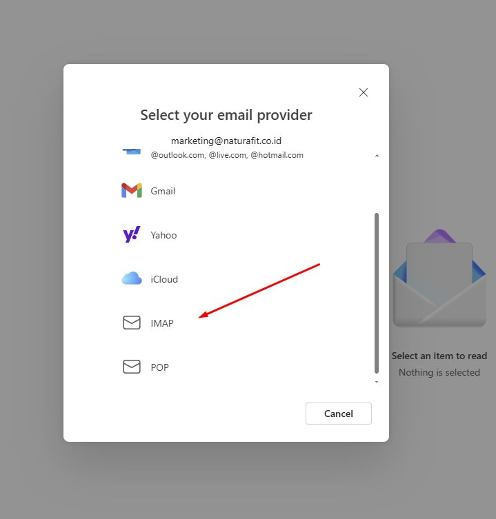 Cara membuka email naturafit 7 Screenshot 24