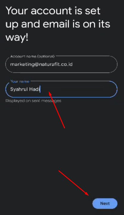 Cara membuka email naturafit 20 Screenshot 40