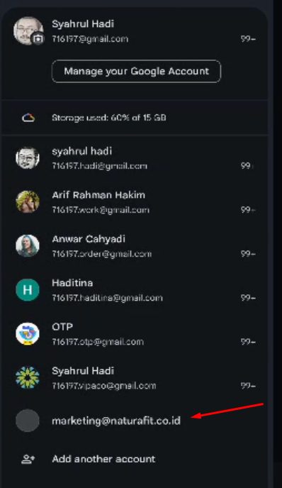 Cara membuka email naturafit 22 Screenshot 41