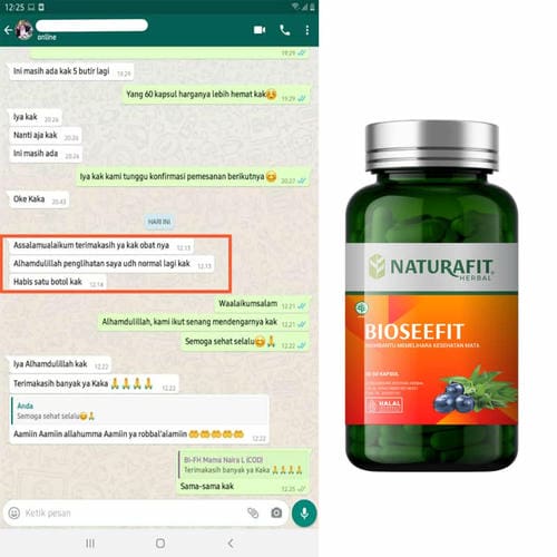 Testimoni Bioseefit penglihatan kembali normal