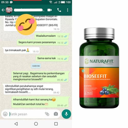 Testimoni Bioseefit untuk mata