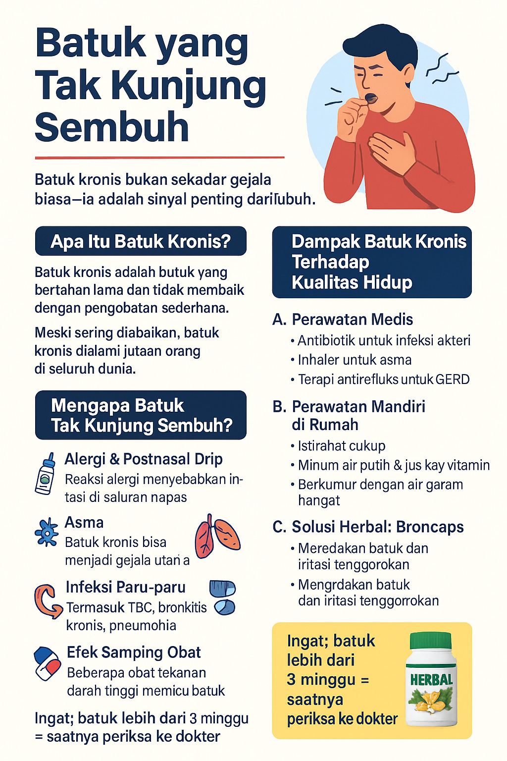 infografis batuk yang tak kunjung sembuh atau kronis