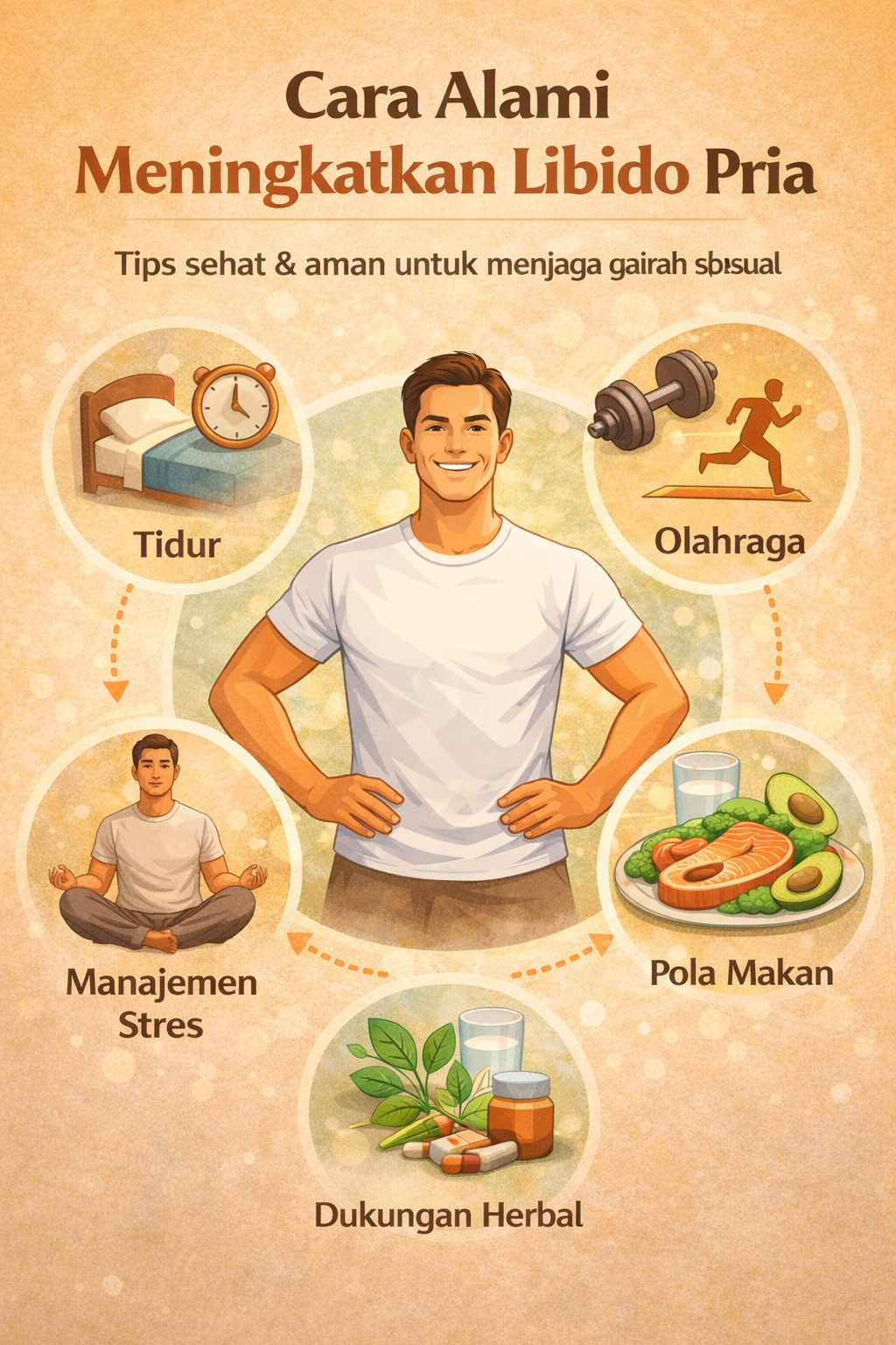 Cara alami tingkatkan gairah pria