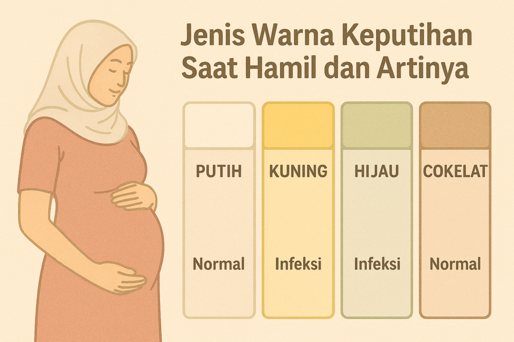 jenis warna keputihan