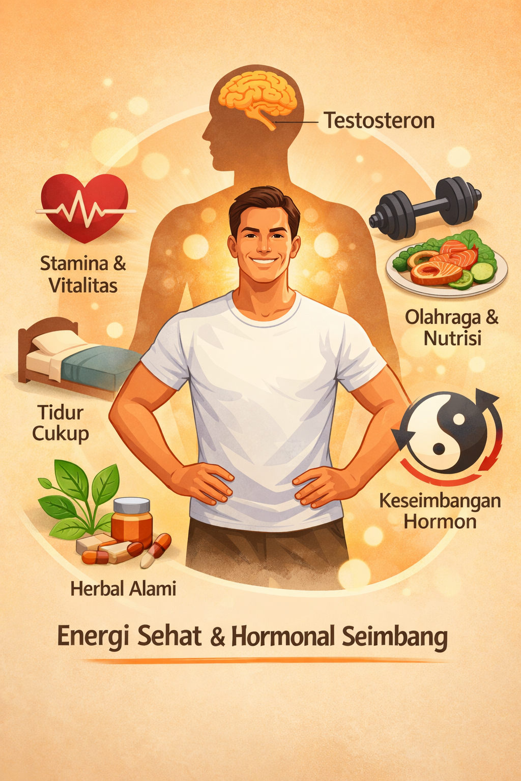 Energi dan keseimbangan hormonal pria