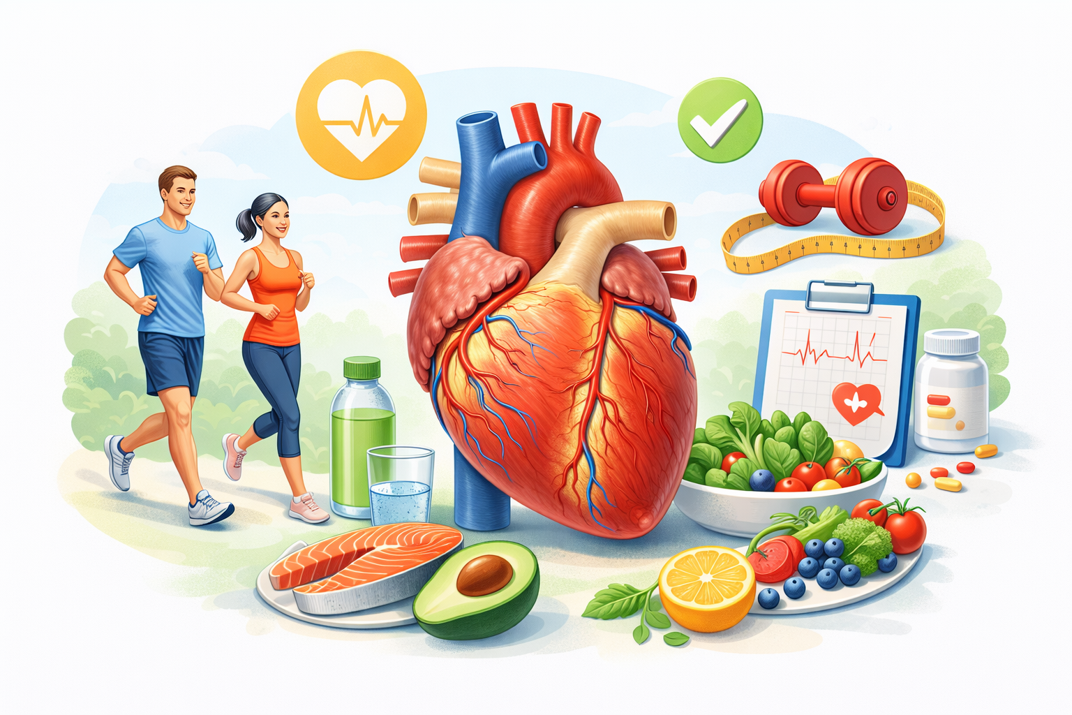 Kesehatan jantung melalui gaya hidup sehat