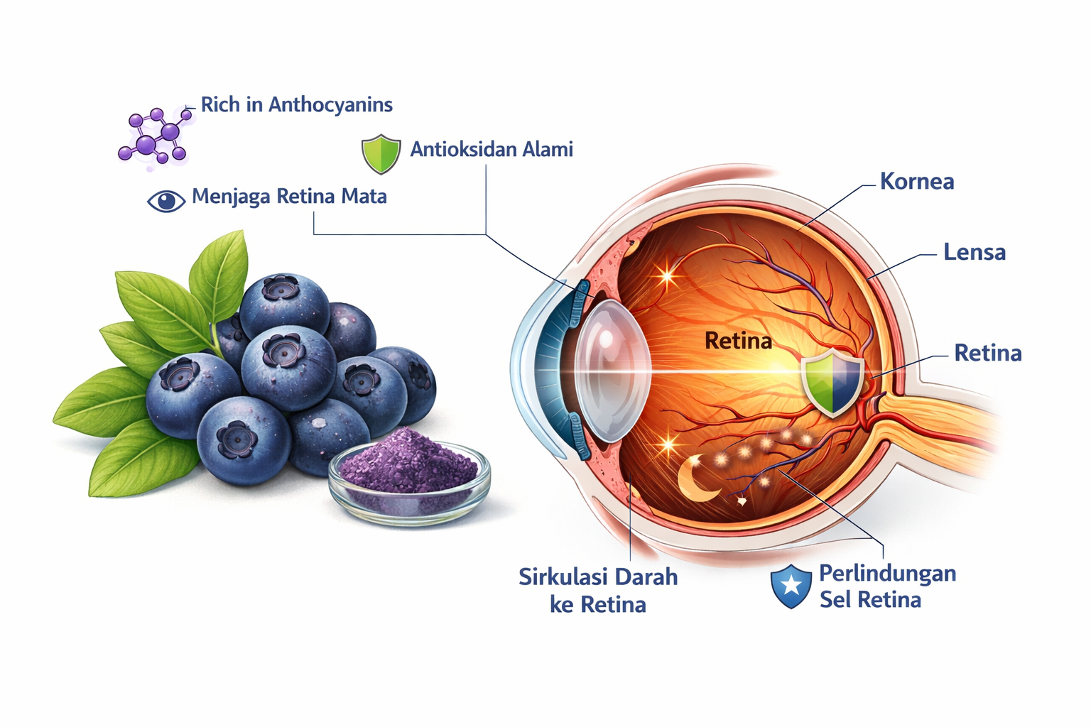 Manfaat bilberry untuk kesehatan mata