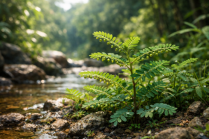 Meniran di tepi aliran sungai