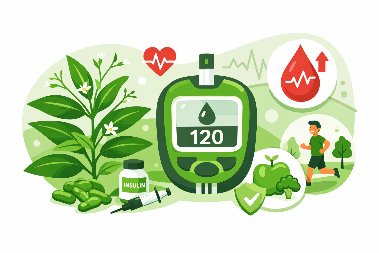 Pengelolaan gula darah dengan sambiloto