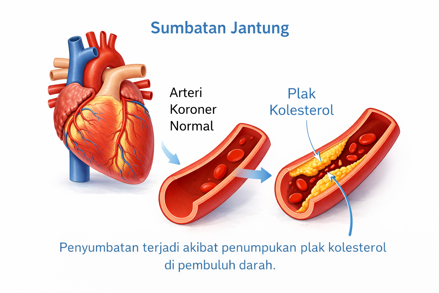 Sumbatan pada arteri koroner
