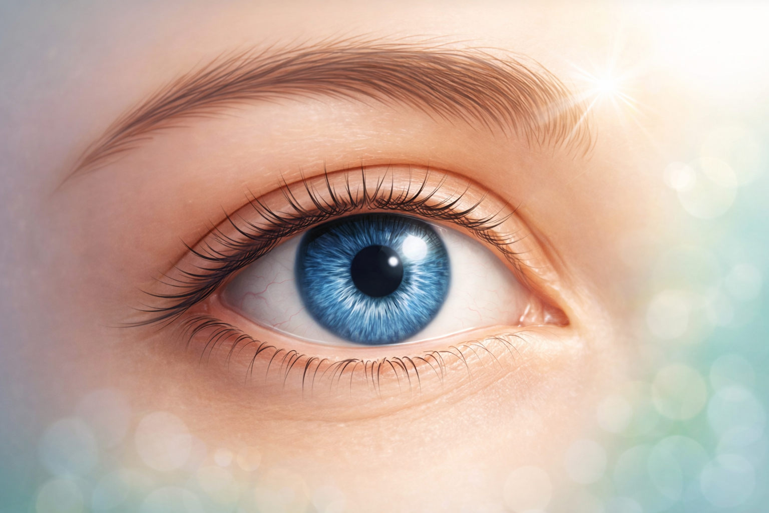 gambaran mata yang sehat