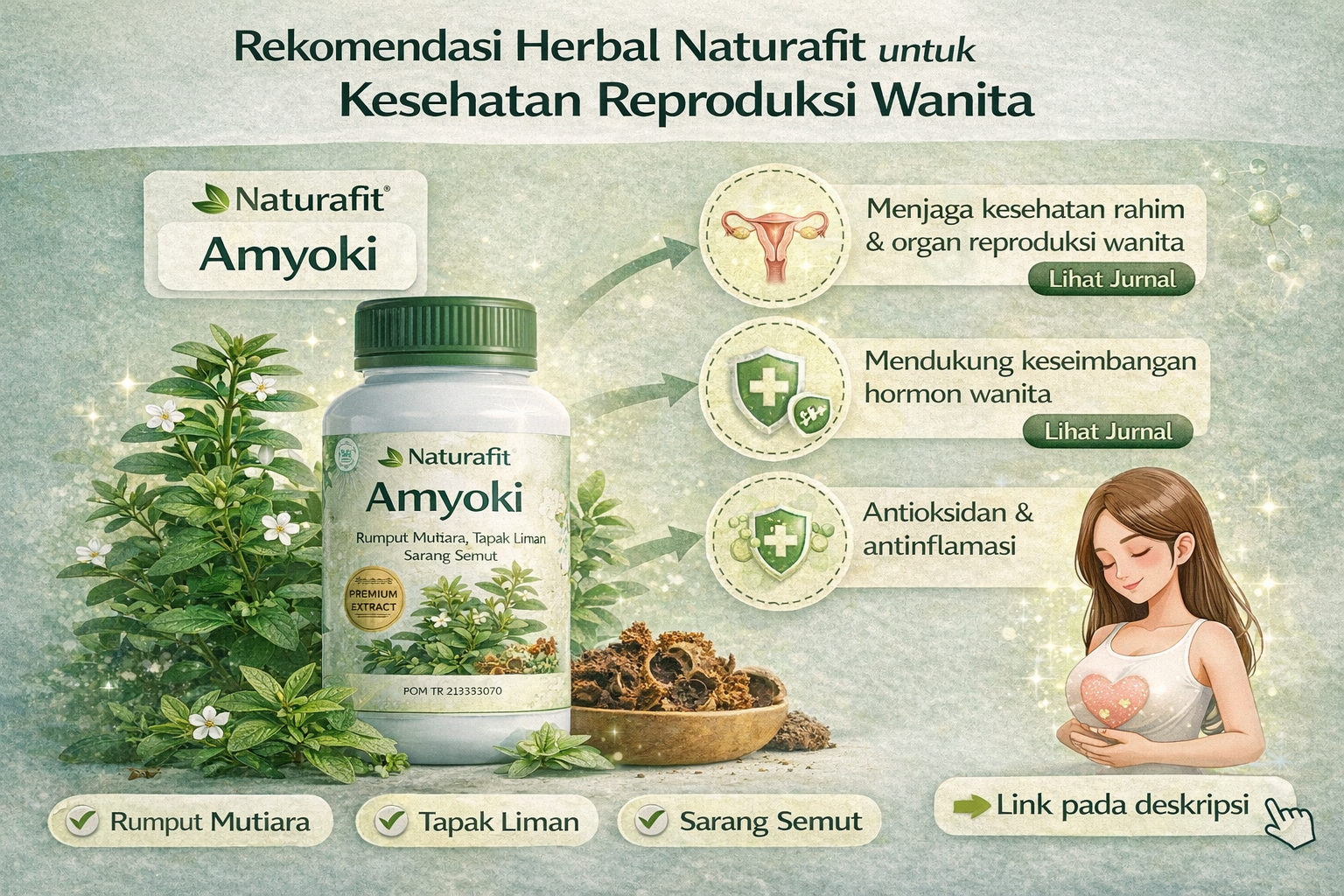 Amyoki untuk kesehatan reproduksi wanita