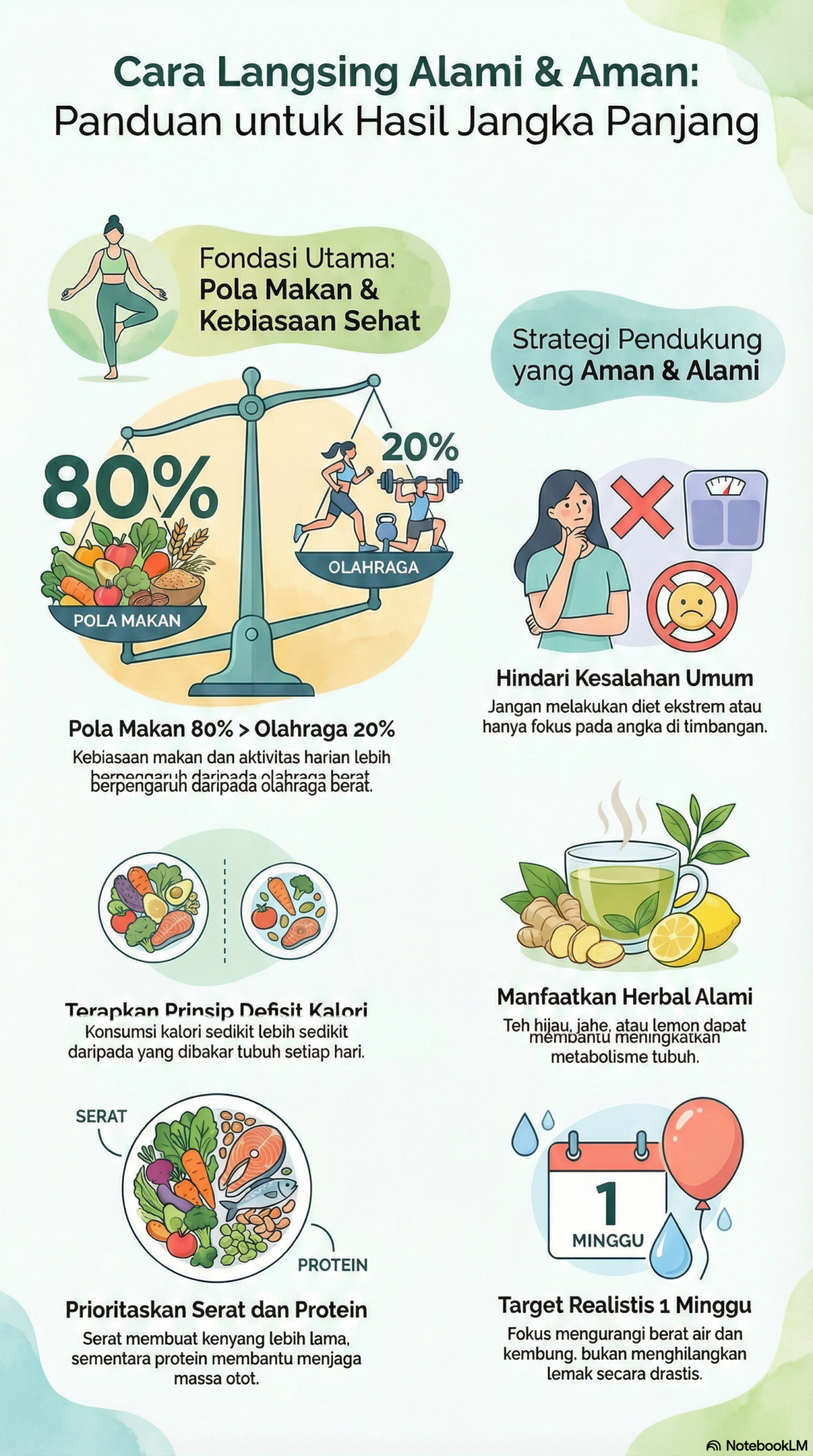 Cara Melangsingkan Tubuh Secara Alami & Aman (Panduan Lengkap)