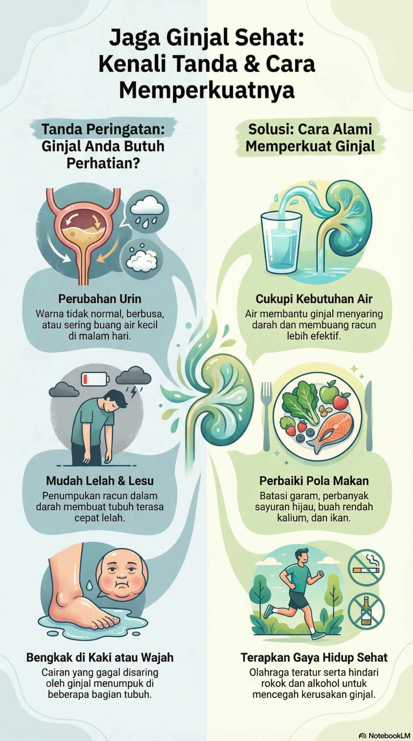 Cara Memperkuat Fungsi Ginjal Secara Alami & Herbal