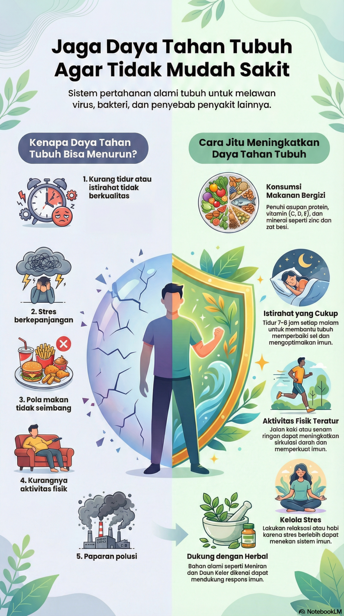 Cara Meningkatkan Daya Tahan Tubuh agar Tidak Mudah Sakit