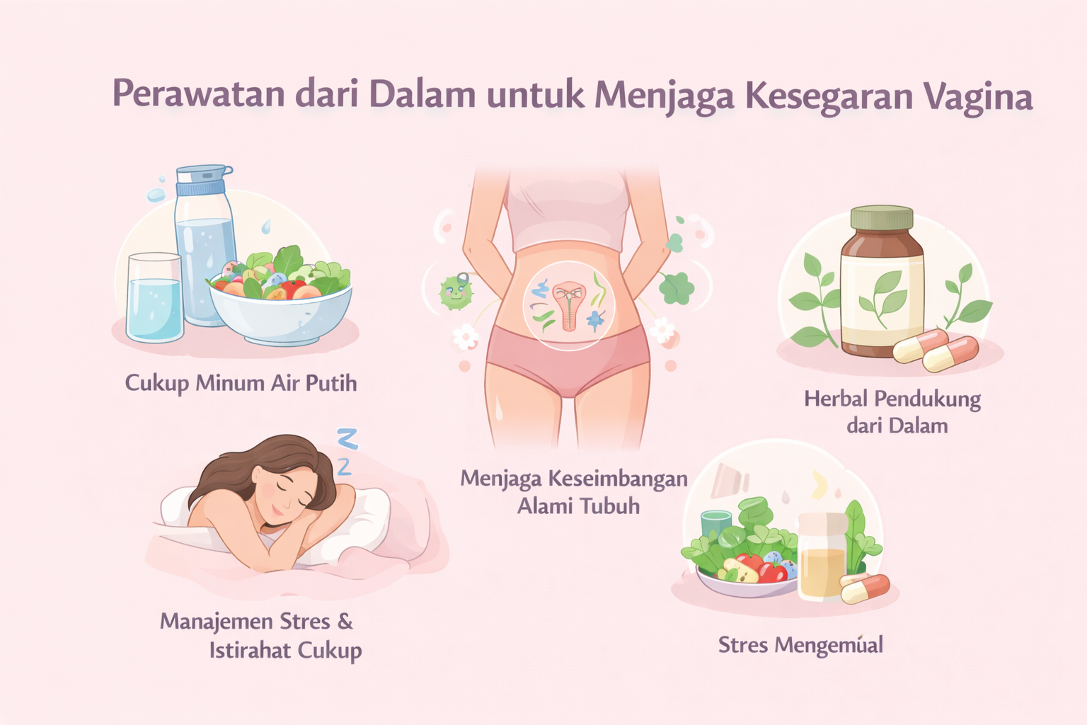 Perawatan tubuh untuk kesegaran intim