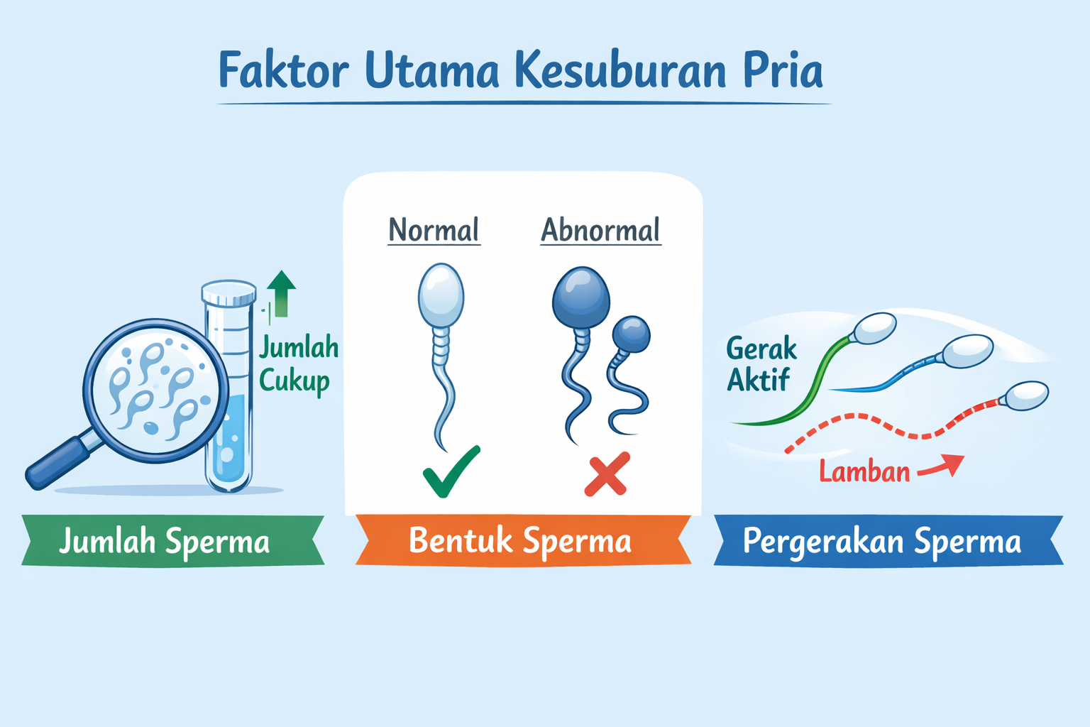 Faktor utama kesuburan pria