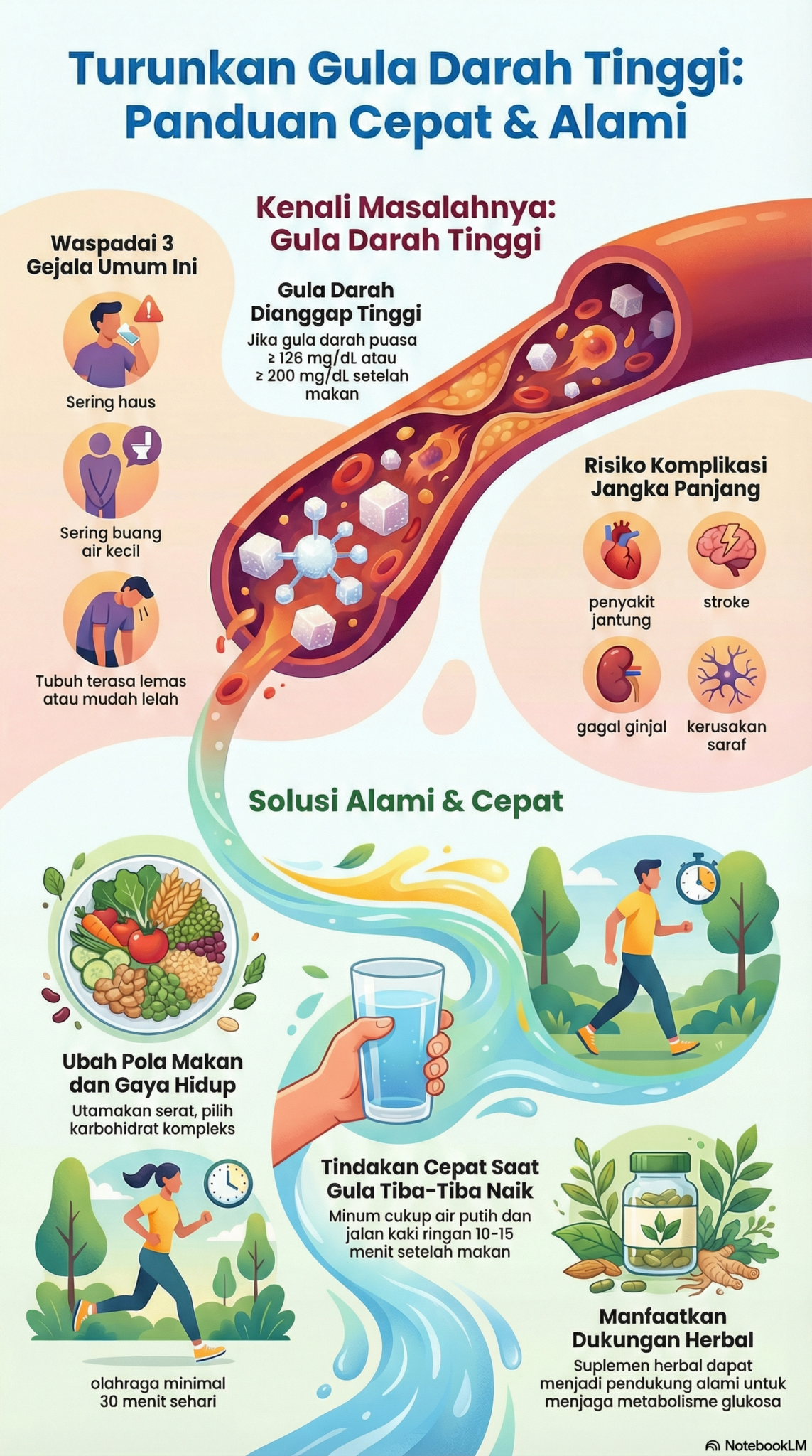 Menurunkan Kadar Gula Darah Tinggi Panduan Lengkap & Herbal