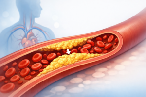 Penurunan pembuluh darah akibat kolesterol