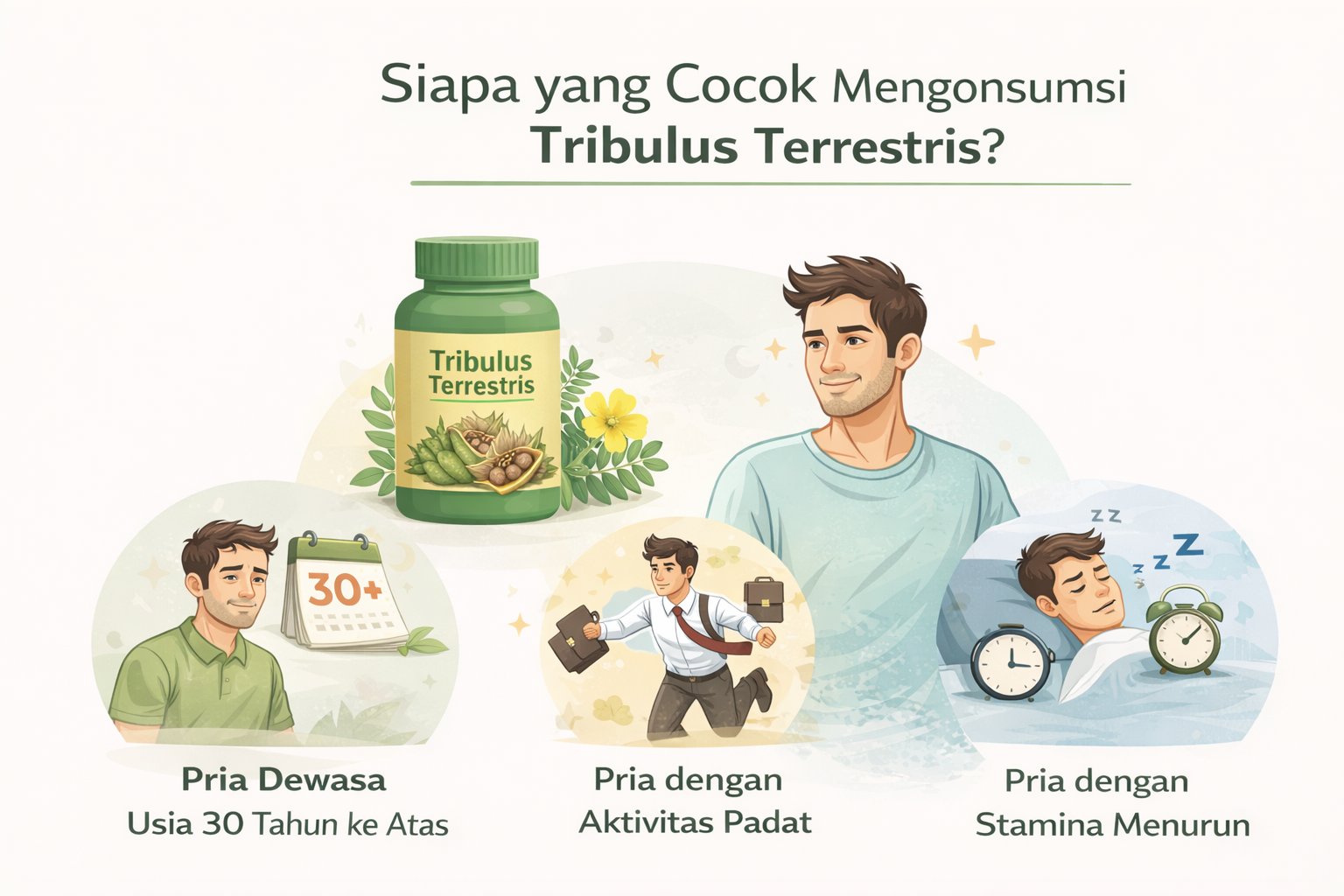 Siapa yang cocok mengonsumsi Tribulus Terrestris