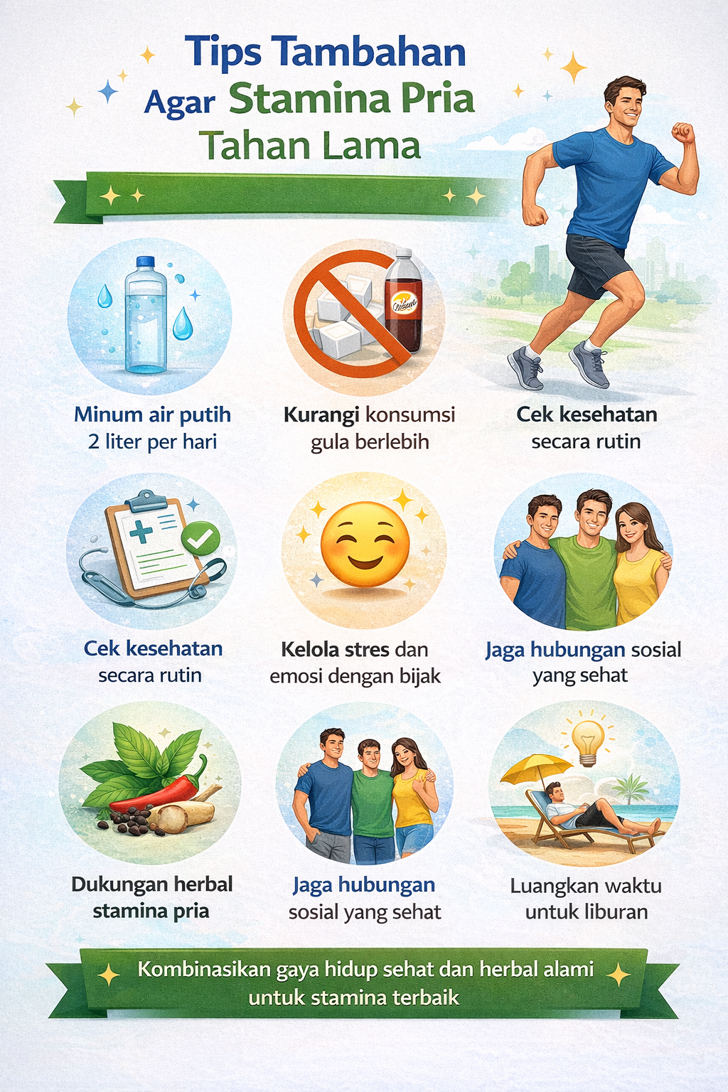 Tips sehat untuk stamina pria