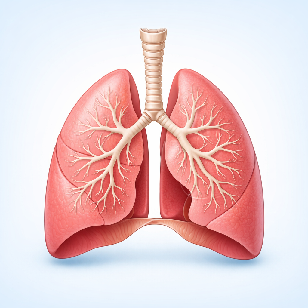 ilustrasi paru paru manusia