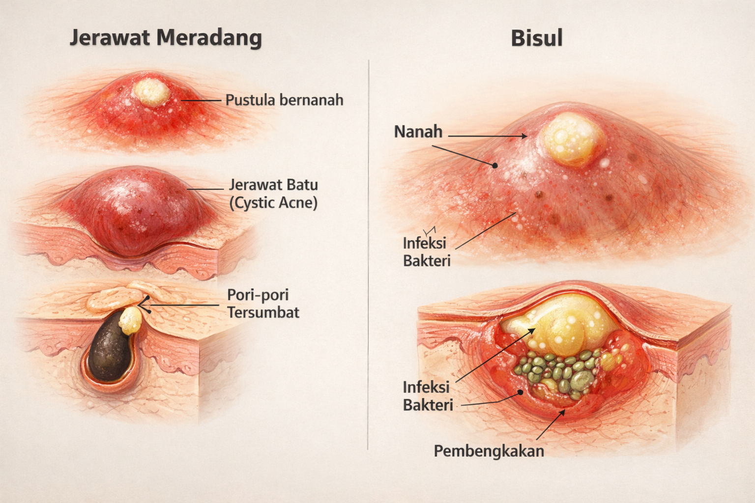 jerawat dan bisul
