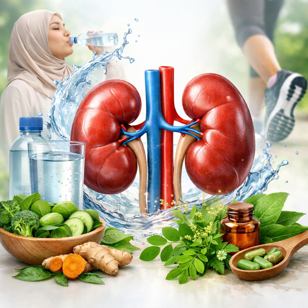 kesehatan ginjal dan gaya hidup sehat