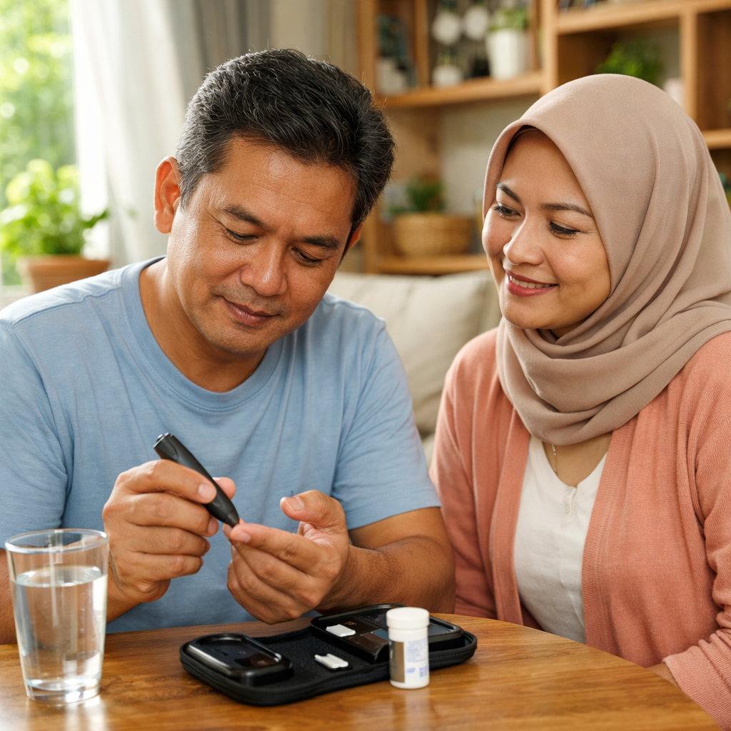 meriksa gula darah di rumah