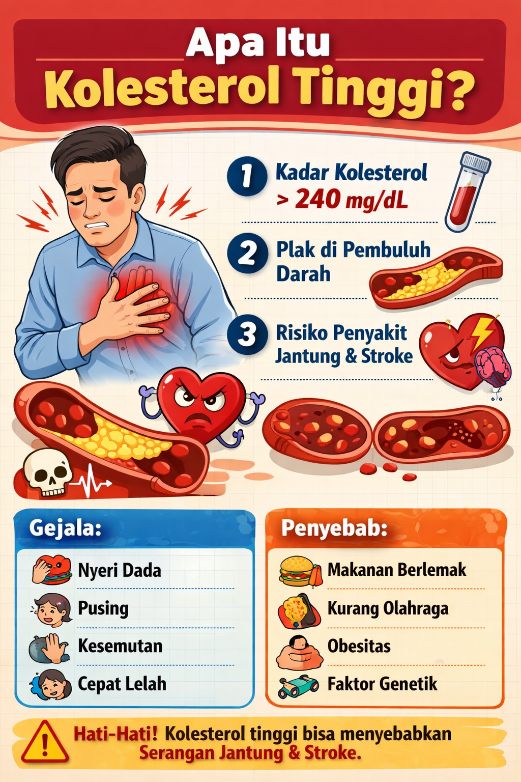 Apa itu kolesterol tinggi