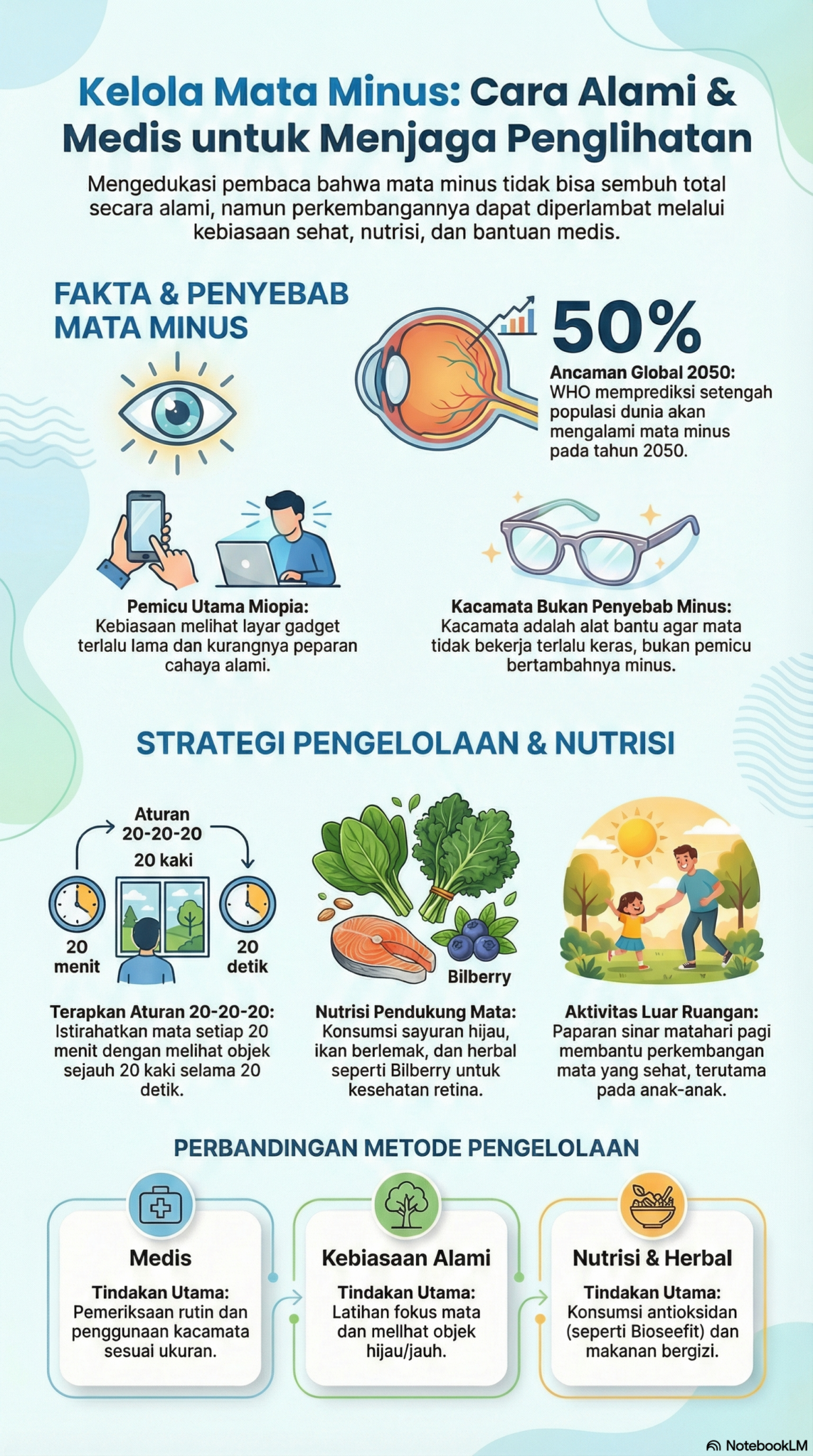 Cara Mengurangi Mata Minus Secara Alami dan Aman
