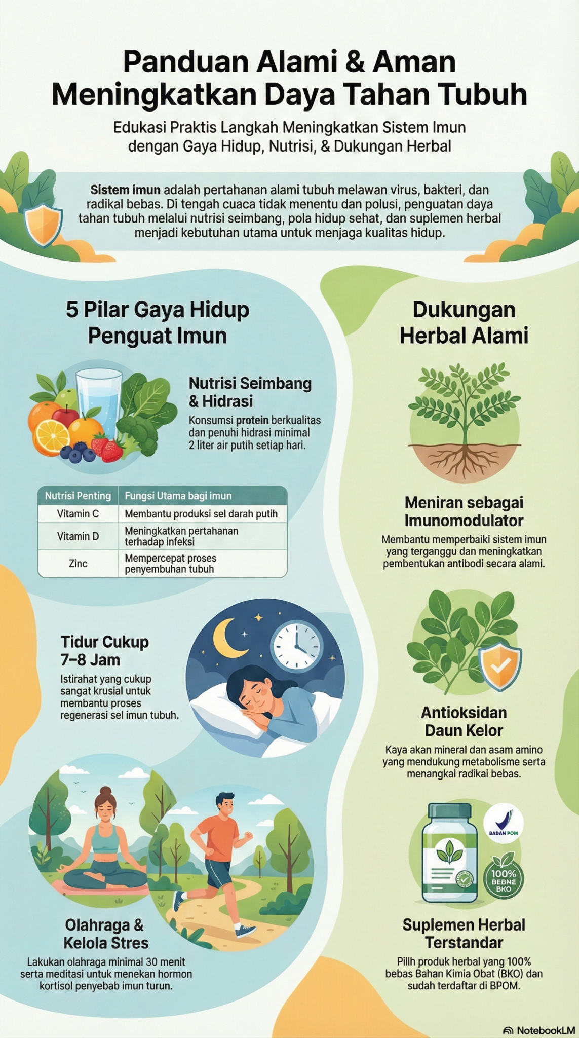 Cara Meningkatkan Daya Tahan Tubuh Secara Alami dan Aman