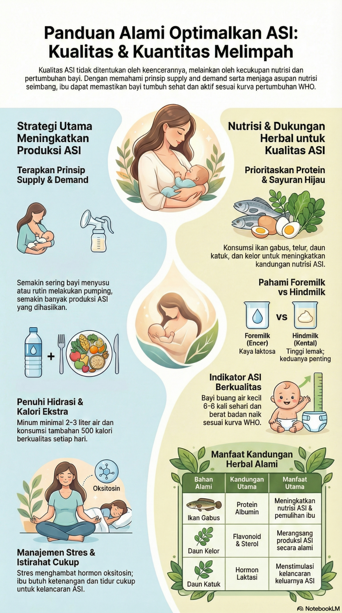 Cara Meningkatkan Kualitas dan Kuantitas ASI Secara Alami