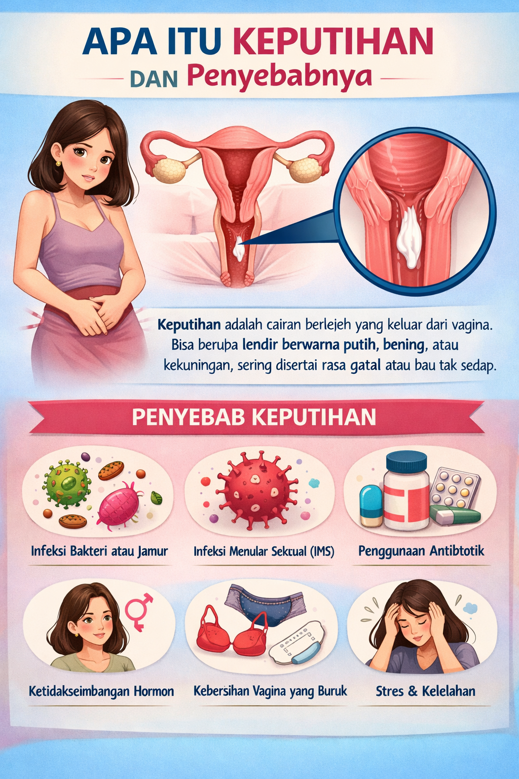 Cara Menghilangkan Keputihan Secara Alami