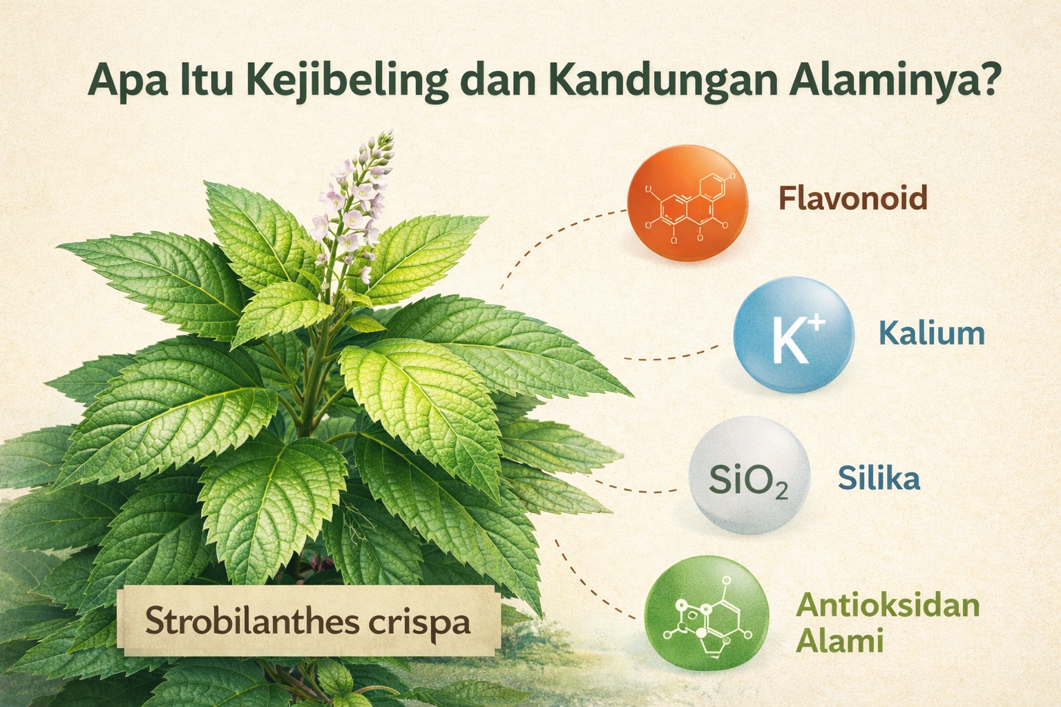 Kejibeling dan kandungan alaminya