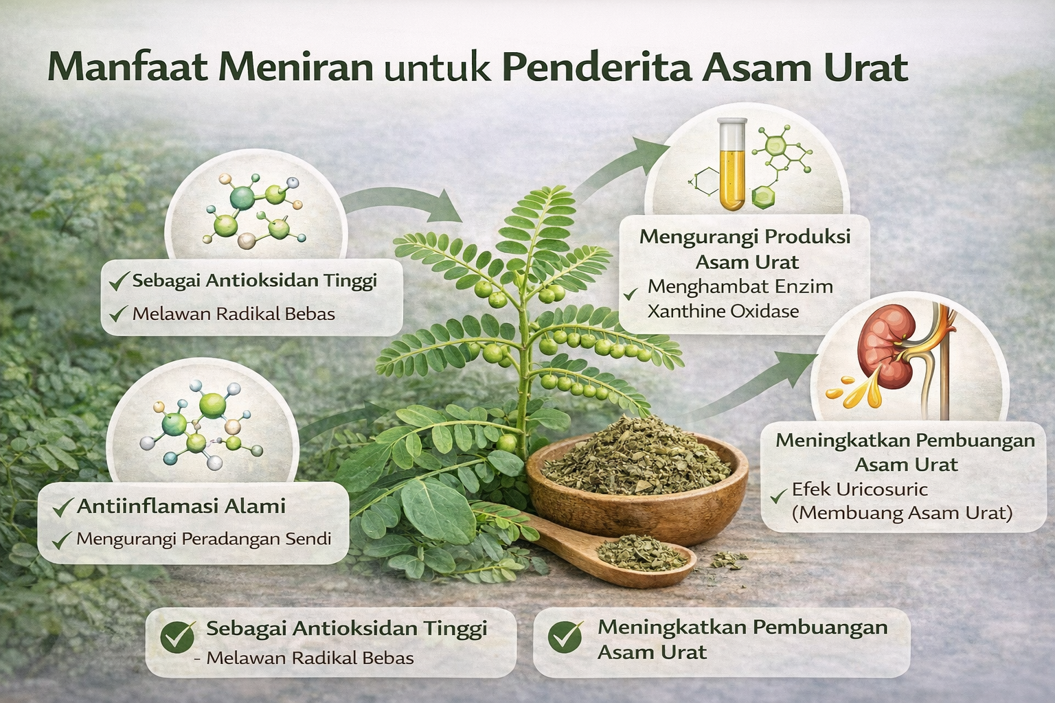Manfaat Meniran untuk Asam Urat