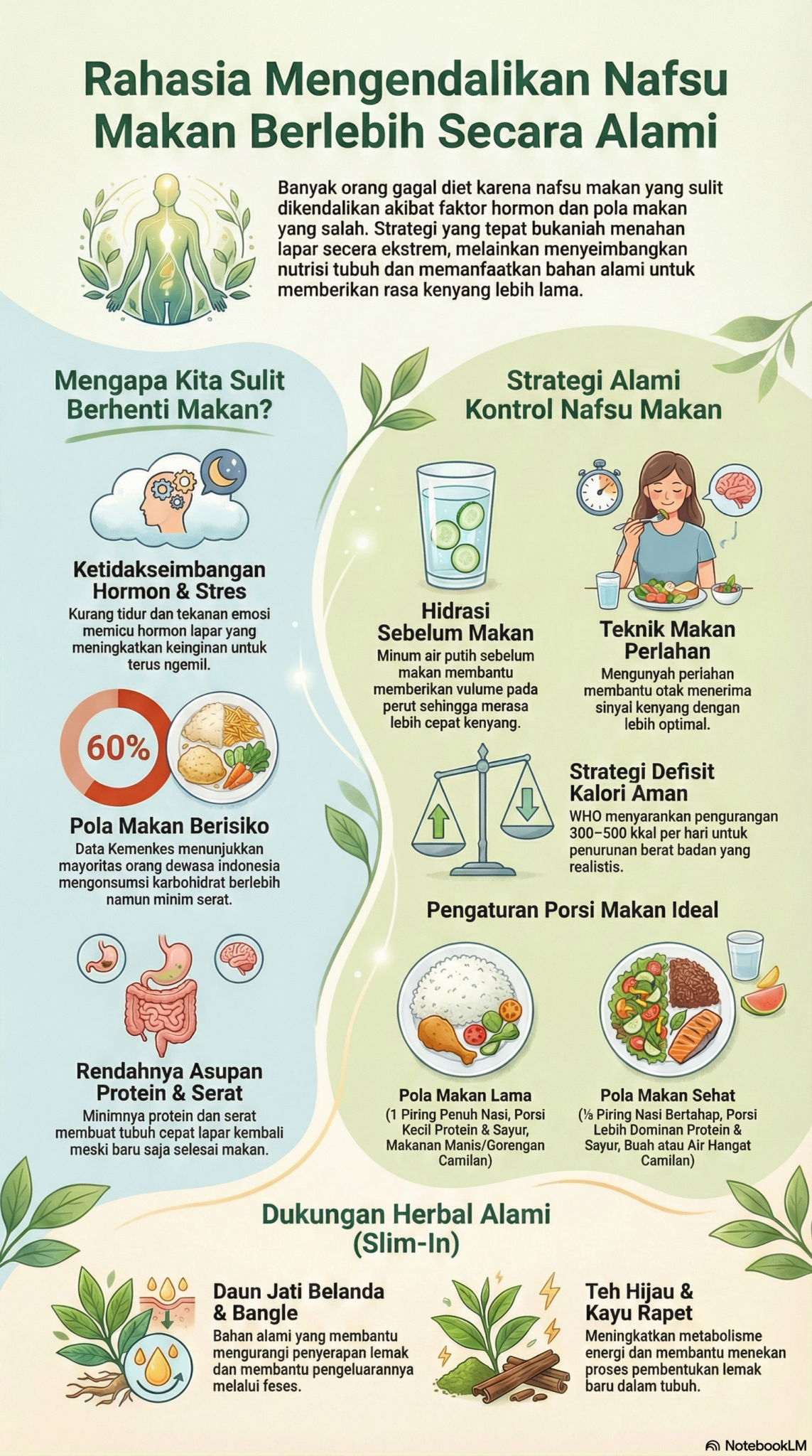 Mengurangi Nafsu Makan Berlebihan dengan Cara Alami