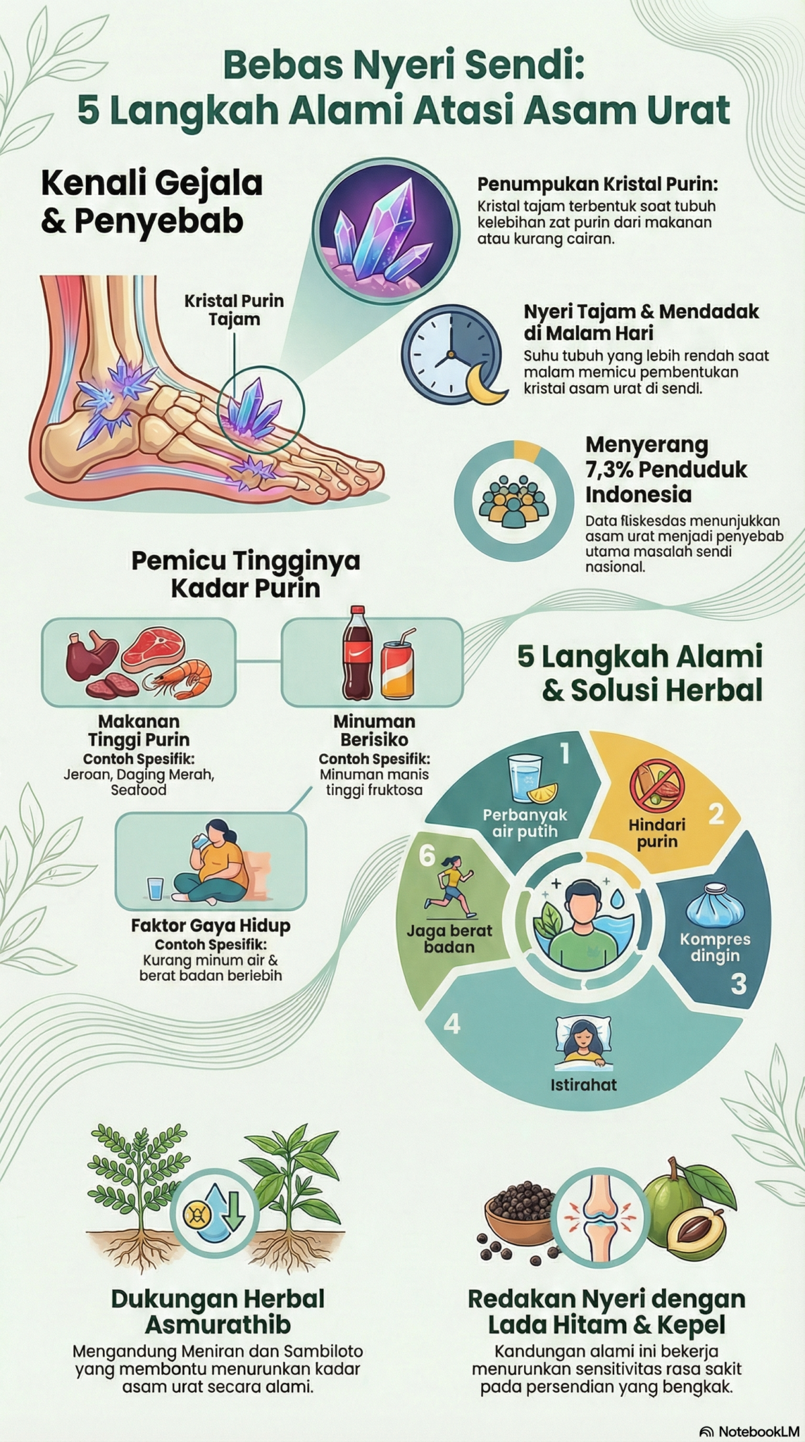 Nyeri Sendi Karena Asam Urat Ini 6 Cara Ampuh Menurunkan dan Meredakannya Secara Alami