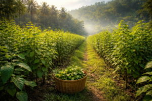 Perkebunan Daun Jati Belanda untuk Mengurangi Lemak Tubuh