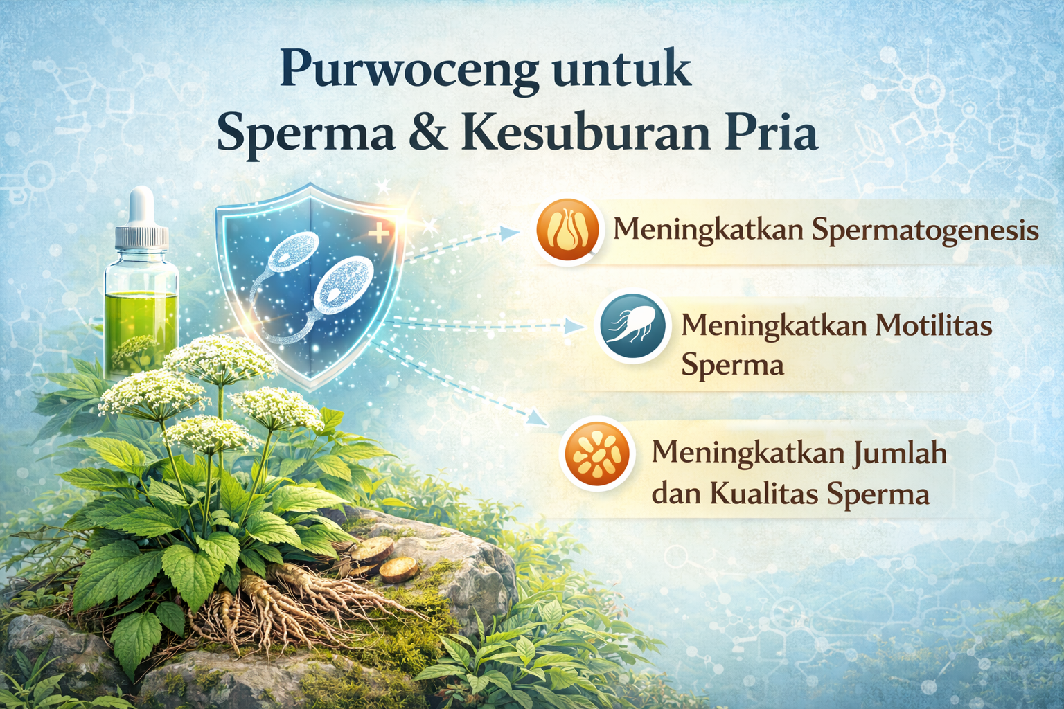 Purwoceng untuk kesuburan pria