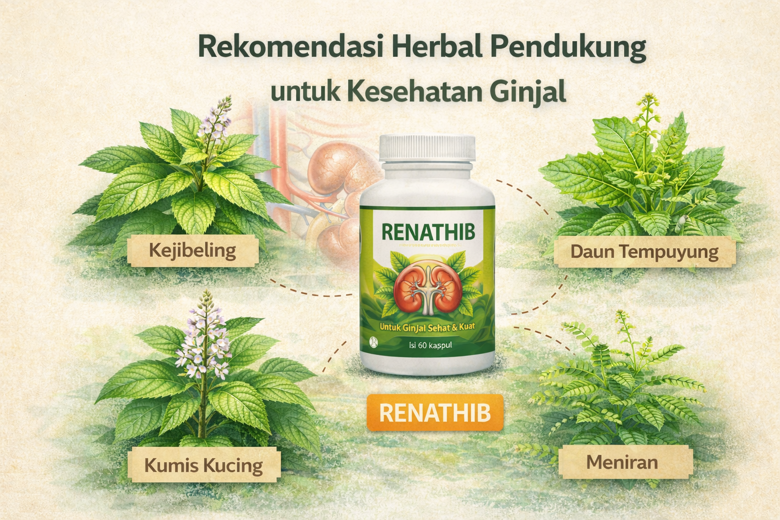 Rekomendasi herbal untuk kesehatan ginjal