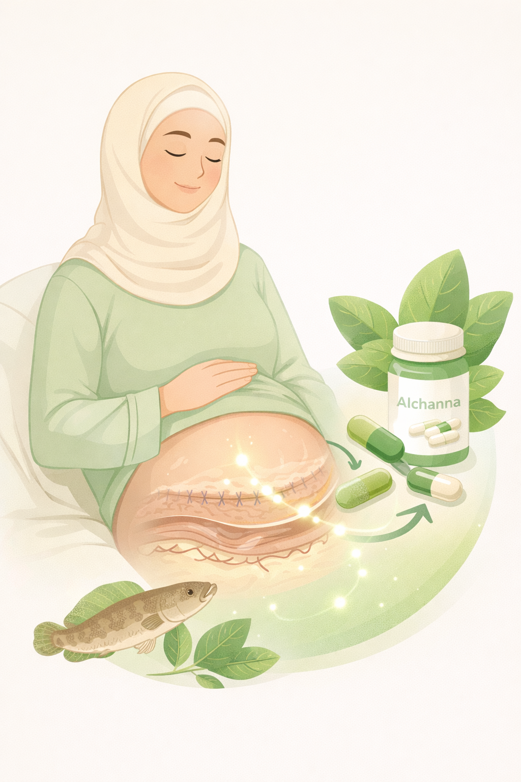 herbal alchanna mempercepat penyembuhan luka