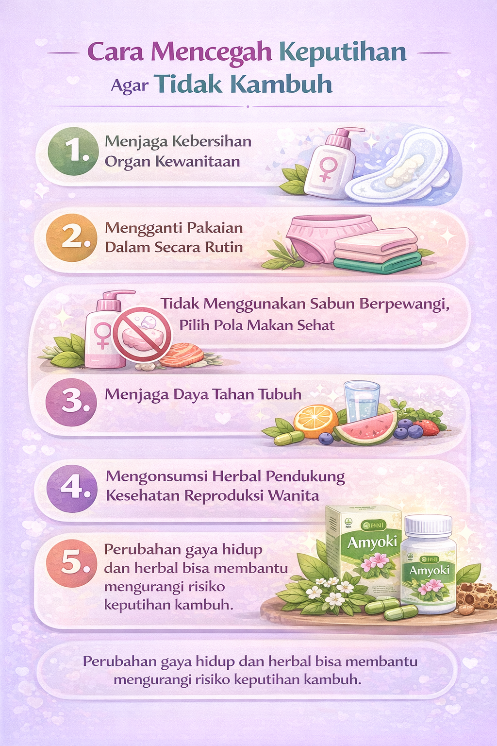 Cara Mencegah Keputihan Agar Tidak Kambuh