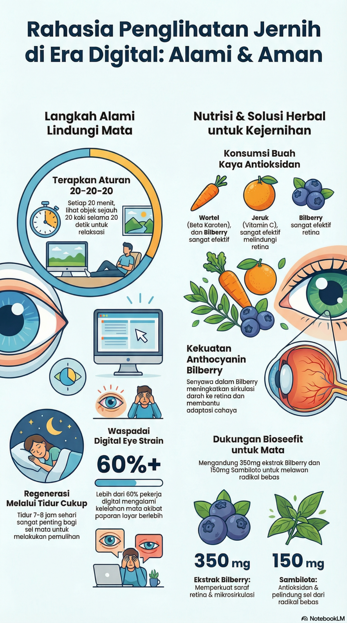 Cara Mencerahkan Penglihatan Secara Alami & Aman