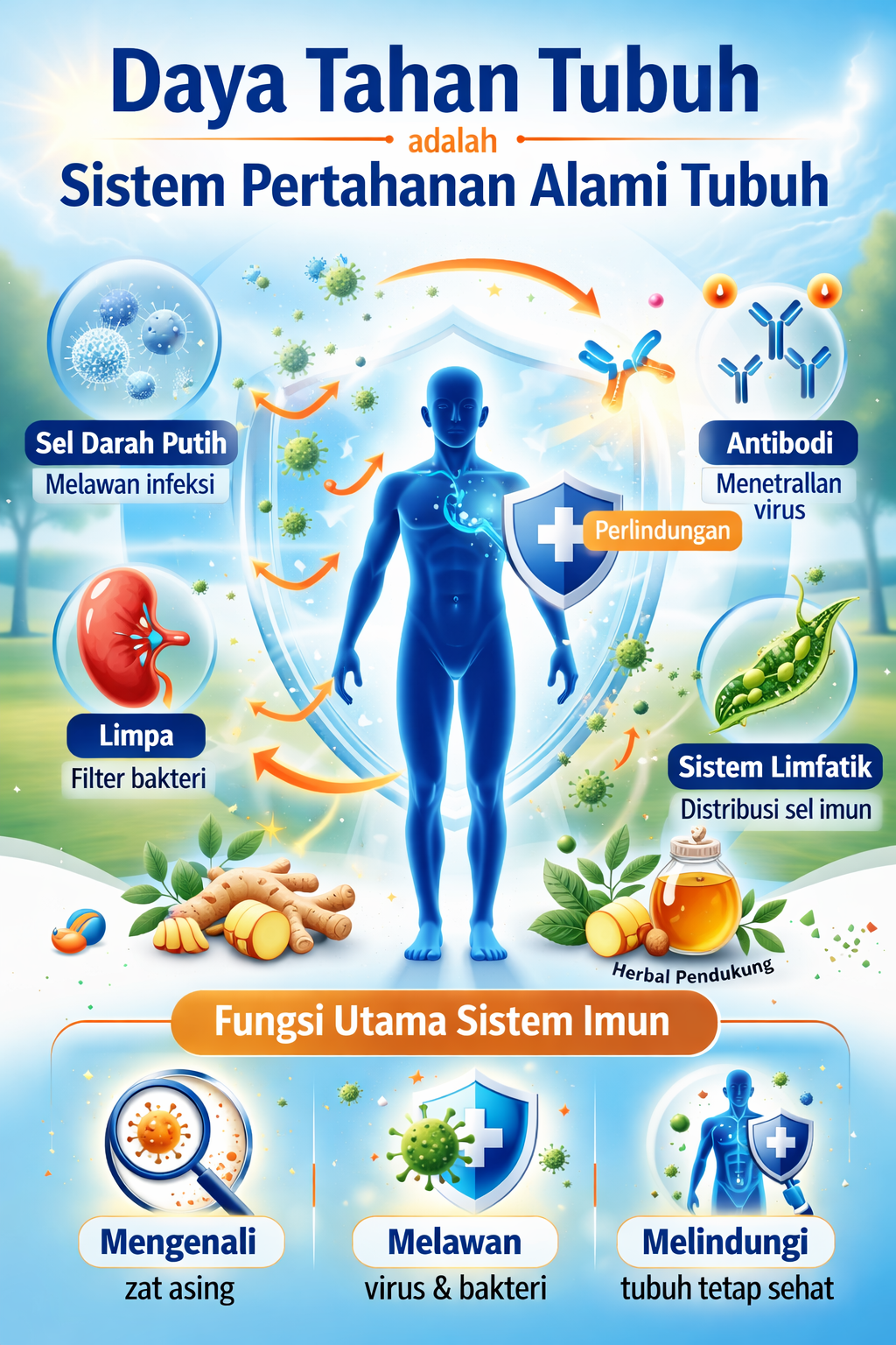 Daya Tahan Tubuh Adalah Sistem Pertahanan Alami Tubuh